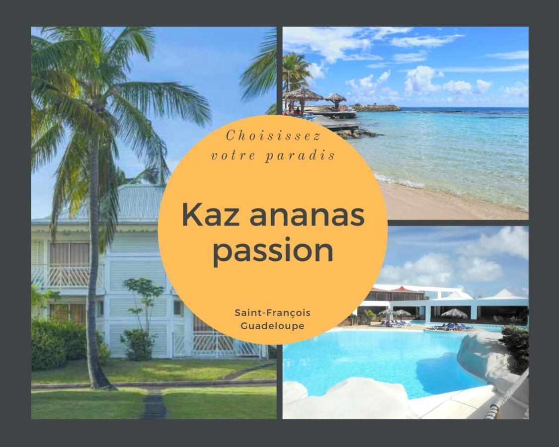 F3 _ Kaz Ananas Passion Au Manganao Apartment แซงต์-ฟรองซัวส์ ภายนอก รูปภาพ