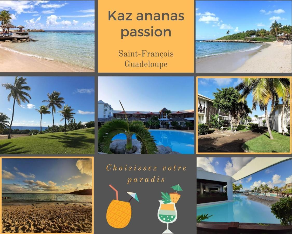 F3 _ Kaz Ananas Passion Au Manganao Apartment แซงต์-ฟรองซัวส์ ภายนอก รูปภาพ